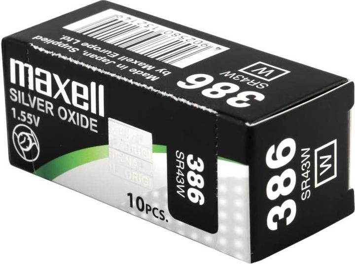Image du produit Maxell Pile bouton SR43W (10 pcs, SR43, 125 mAh)