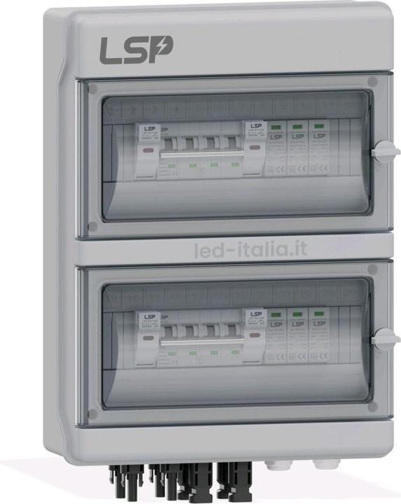Produktbild V-TAC DCFeldpanel 2 Strings 2 MPPT 1000 VDC 16 A mit IP65Schalttafel 18 LSPModule