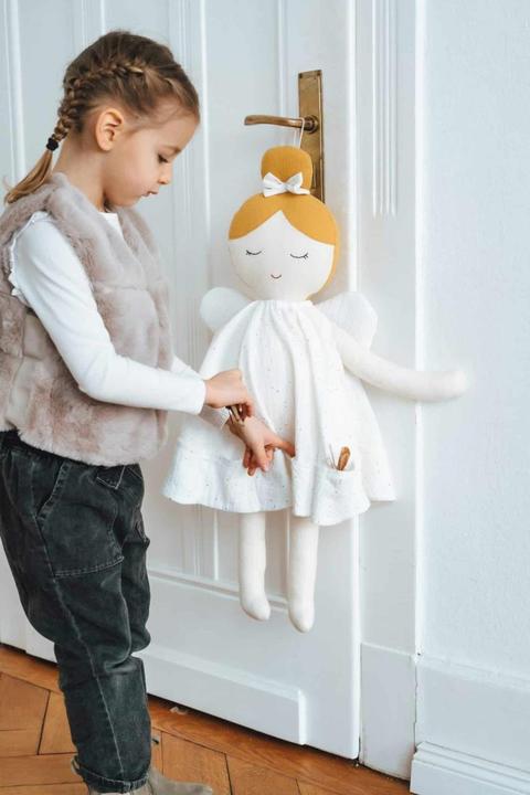 Produktbild Kikadu Adventskalender Puppe Engel