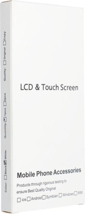 Image du produit Partner Telecom LCD display! OEM LCD Screenfor iPhone 4S with digitizer white HQ (Écran, iPhone 4S)