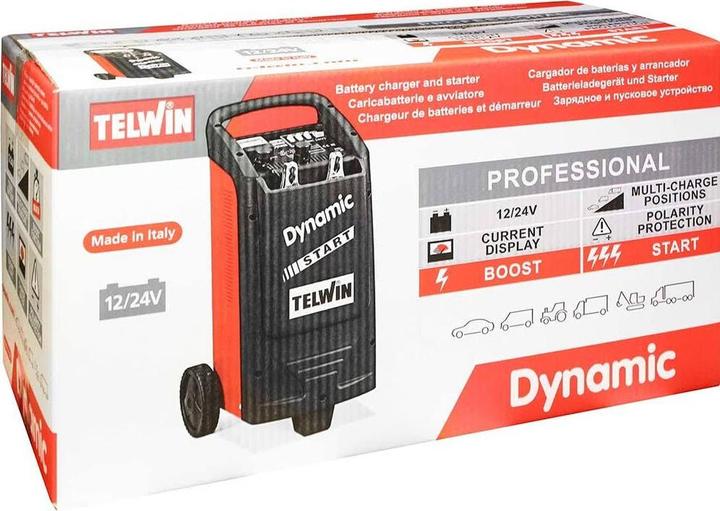 Immagine prodotto Telwin Caricabatterie per auto (12V, 24V, 75 A)
