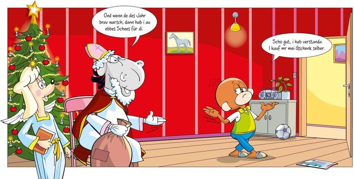 Produktbild Äffle & Pferdle: A scheene Bescherung! (Deutsch, Roman Lang, Heiko Volz, 2023)