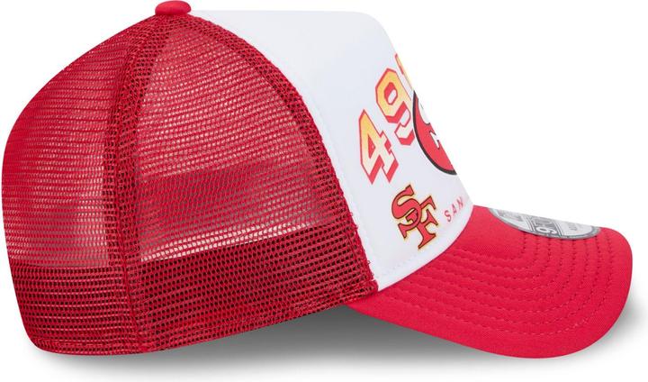 Actual product image New Era A-Frame Mesh Trucker Cap - RETRO San Francisco 49ers