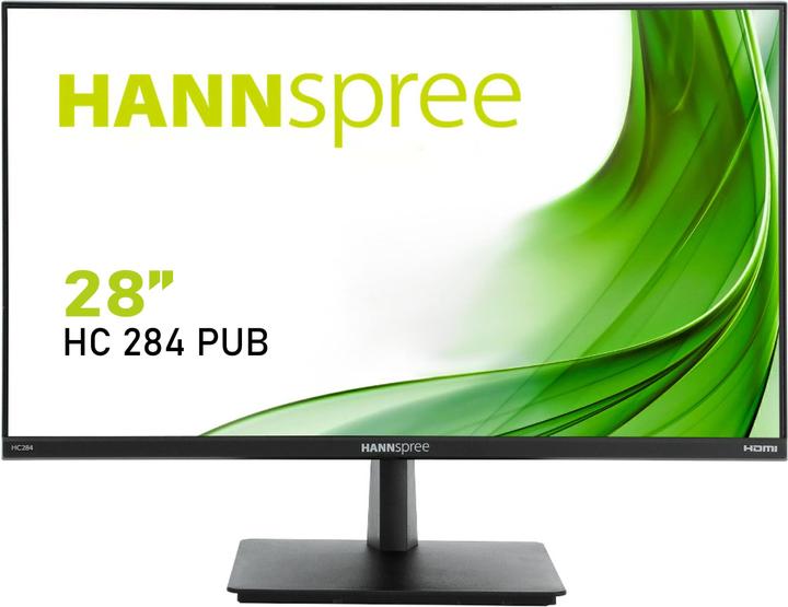 Actual product image Hannspree HC284PUB HDMI+DP+USB (3840 x 2160 Pixels, 28")