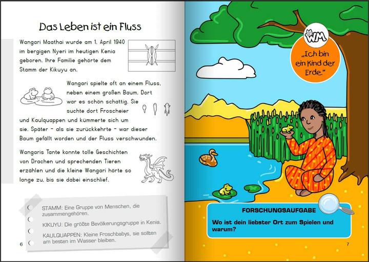Produktbild Wangari Maathai - Die Mutter der Bäume (Deutsch, Julia Christof, Heike Wolter, Bettina Springer-Ferazin, 2022)
