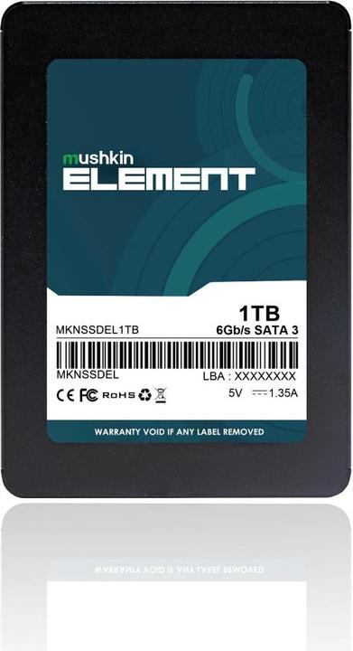 Actual product image Mushkin Source 2 (1000 GB, 2.5")