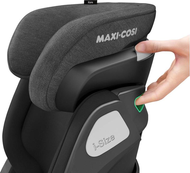 Produktbild Maxi-Cosi Kore Authentic Black (Kindersitz, ECE R129/i-Size Norm)