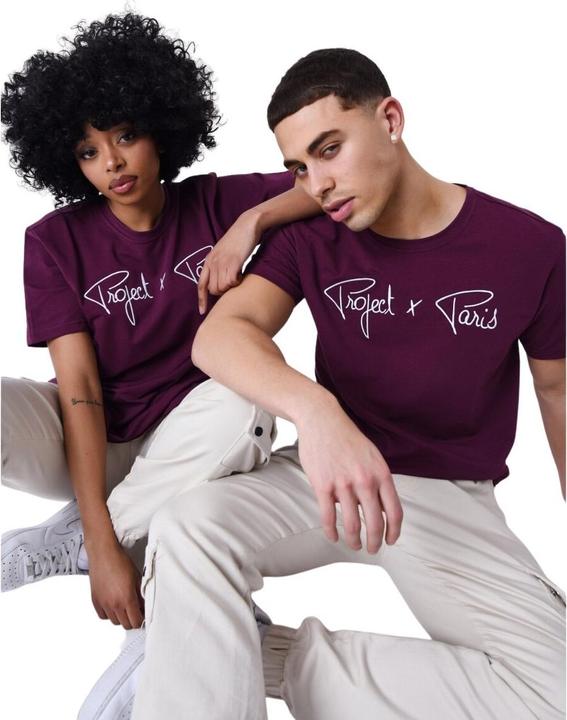 Immagine prodotto Project X Paris t-shirt basic con logo ricamato (XS)