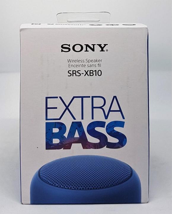 Actual product image Sony Srs-Xb10 (16 h, Rechargeable battery operated)