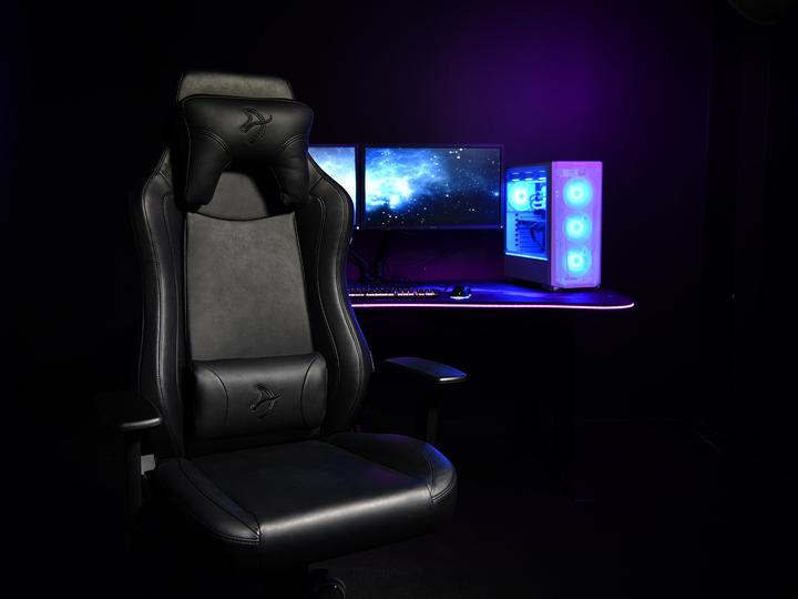 Actual product image Arozzi Vernazza XL - Chaise Gaming en PU souple - Noir pur