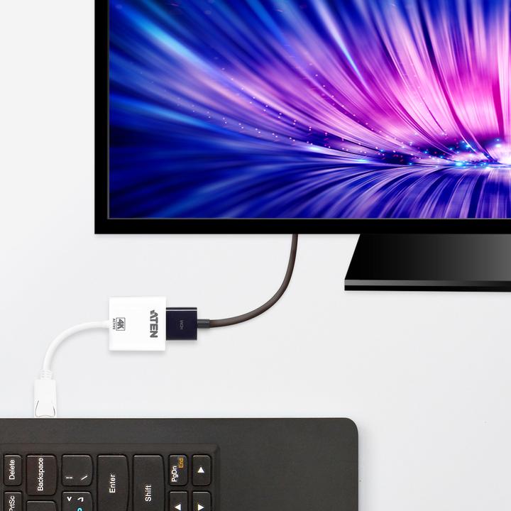 Productafbeelding Aten DisplayPort-HDMI (HDMI, 18 cm)