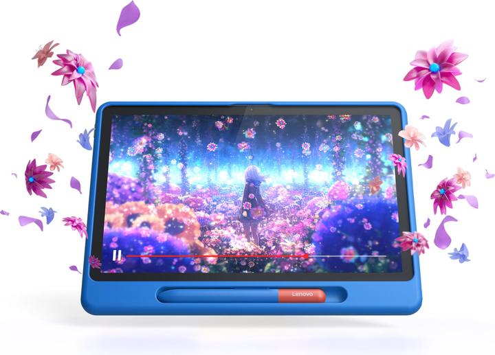 Produktbild Lenovo Tab + Kids Bumper (nur WLAN, 10.10", 128 GB, Luna Grey)