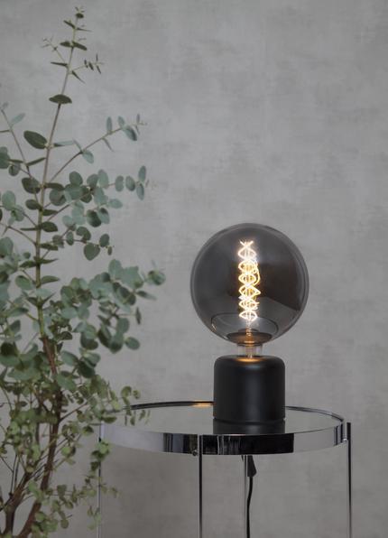 Actual product image Star Trading Lamp holder Glans with Switch E27 BK (E27)