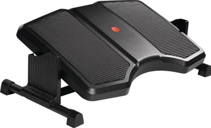 Actual product image Twinco Footrest black W420/495xD300/305xH155 mm Height adjustment 3-fold 95/125/155 mm