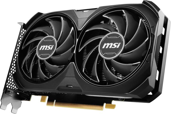 Actual product image MSI GeForce RTX 4060 Ti Ventus 2X Black 8G OC, 8192 MB GDDR6 (8 GB)