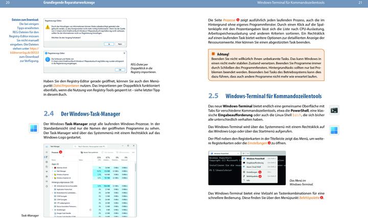 Nährwerte und Zutaten Windows 11 Reparaturhandbuch (Deutsch, Christian Immler, 2023)