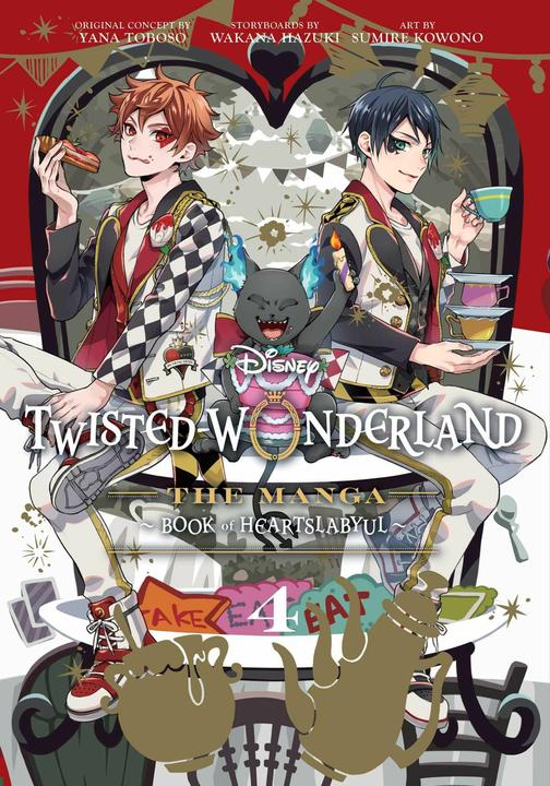 Actual product image Disney Twisted-Wonderland, Vol. 4 The Manga: Book of Heartslabyul (English, Wakana Hazuki, Sumire Toboso, Yana Toboso, 2024)