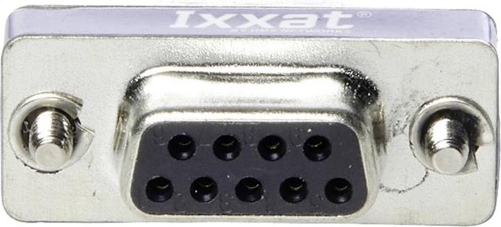 Actual product image Ixxat Sub-D9 connector with CAN terminating resistor 1.04.0075.03000
