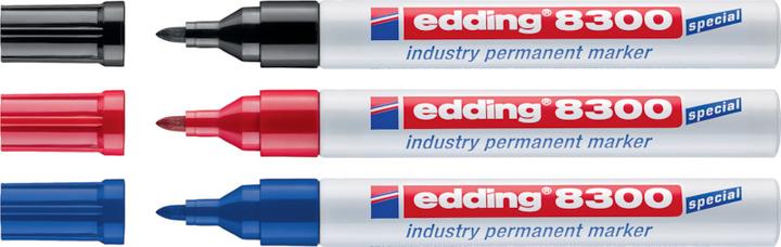 Produktbild Edding Permanent Marker 8300 (Rot, 3 mm, 1 x)