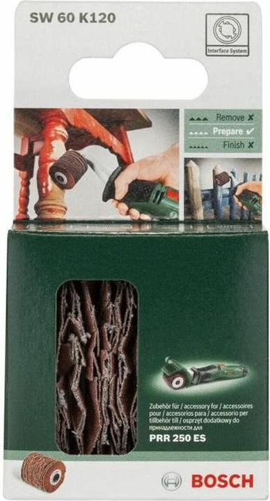 Actual product image Bosch Home & Garden Flexible sanding roller SW 60 K120 for PRR 250 ES and Texoro (120)