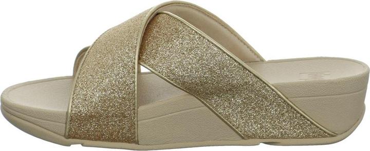 Actual product image Fitflop Lulu Glitterdust Cross Slides (41)