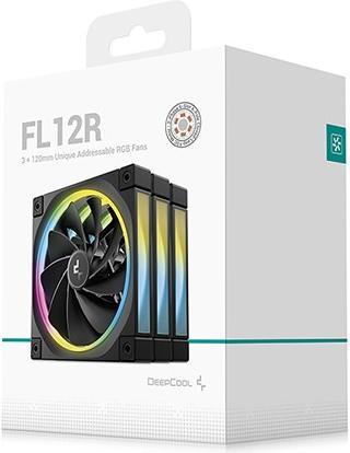 Immagine prodotto Deepcool FL12R Reverse 3in1 120x120x25 Nero (120 mm, 3 x)
