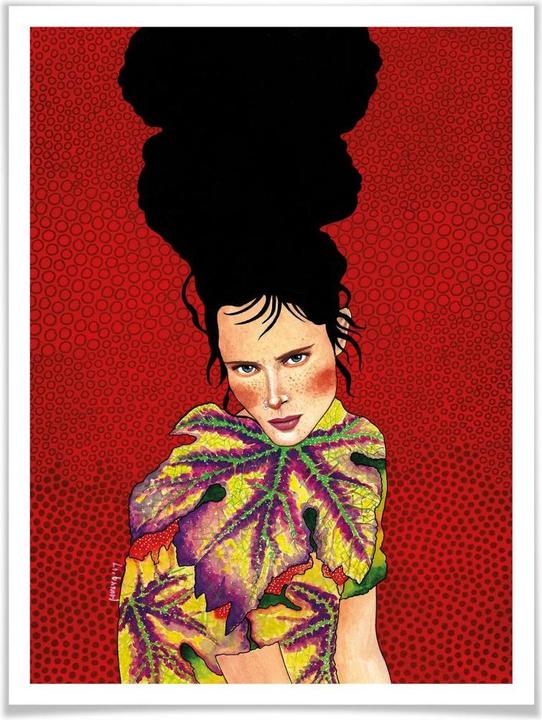 Produktbild Trenddeko Roter Wein (30 x 40 cm)