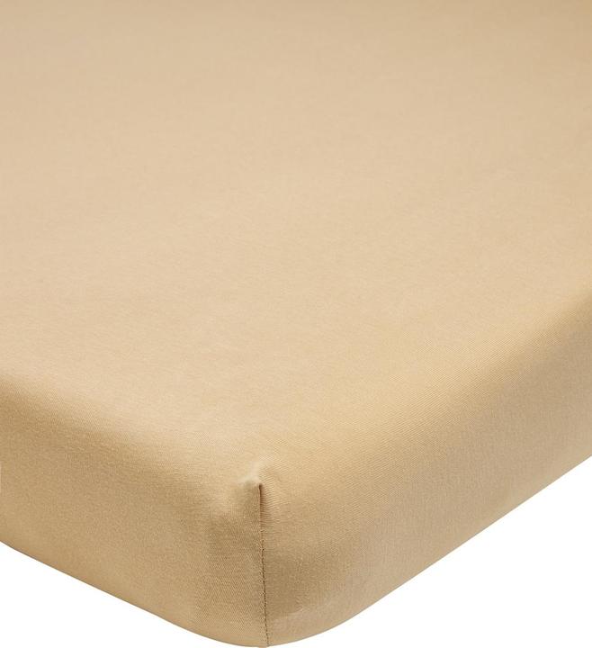 Productafbeelding Meyco Home jersey hoeslaken 140x200 warm zand (140x200 cm)