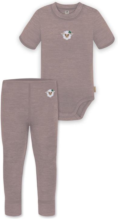 Produktbild Normani Baby Merino Kurzarmbody „Tihoi" und Hose „Tutira" - 9613 (74)