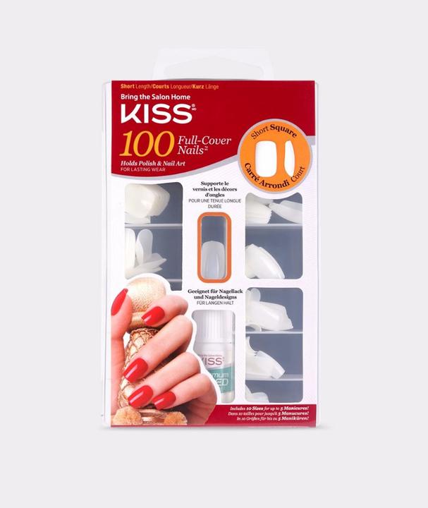 Actual product image KISS French Manicure (Artificial nails, Short Square)