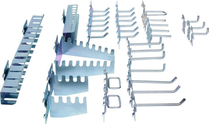 Actual product image KS Tools Hook assortment for hole wall system, 28 pcs