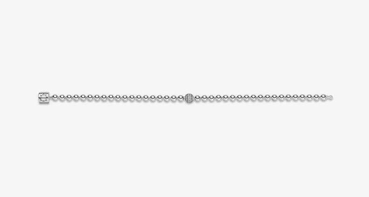 Nährwerte und Zutaten Pandora Beaded Armband (18 cm, Silber 925)