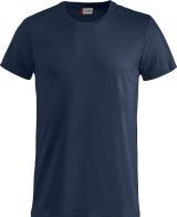 T-Shirt Clique Basic-T 029030, Baumwolle, dunkel marine, Grösse L (L)