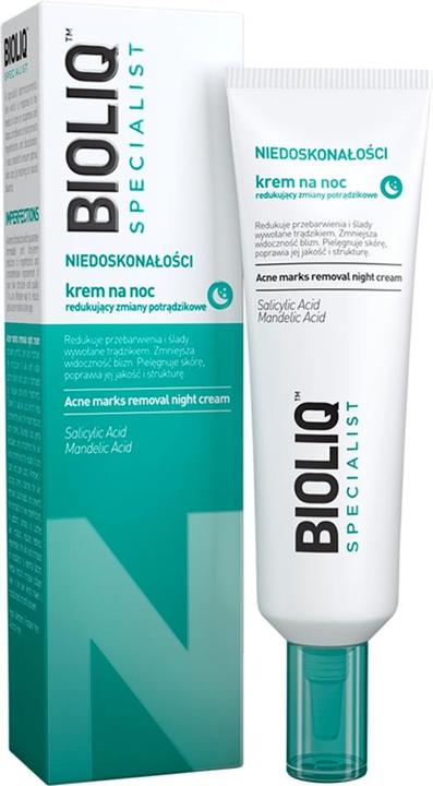 Energielabel Bioliq Gespecialiseerde Nachtcrème Vermindert Acne Letsels 30Ml (30 ml)