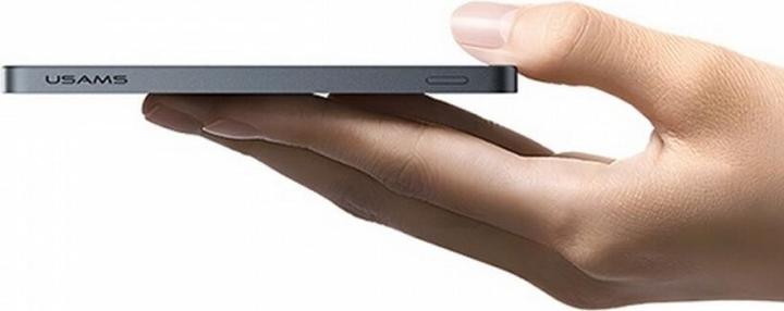 Actual product image Usams Powerbank indukcyjny 5000mAh 20W PD Fast Charge titanium CY Series 5KCD23102 (US-CD (5000 mAh, 20 W)