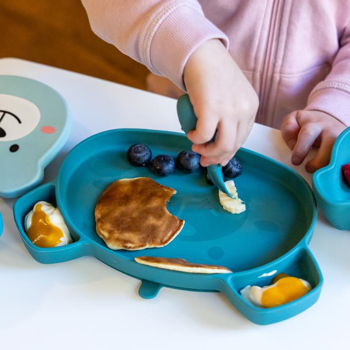 Actual product image Tum Tum Eating cutlery with box