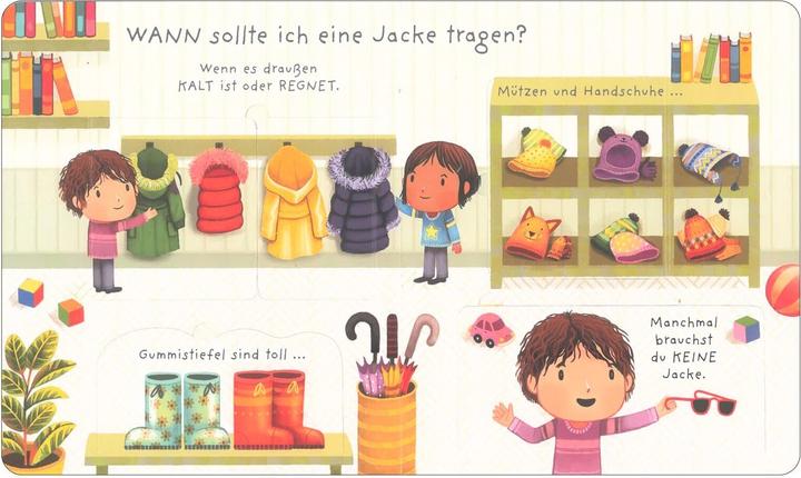 Actual product image Warum muss ich mich anziehen? (German, Katie Daynes, Marta Alvarez Miguens, 2022)