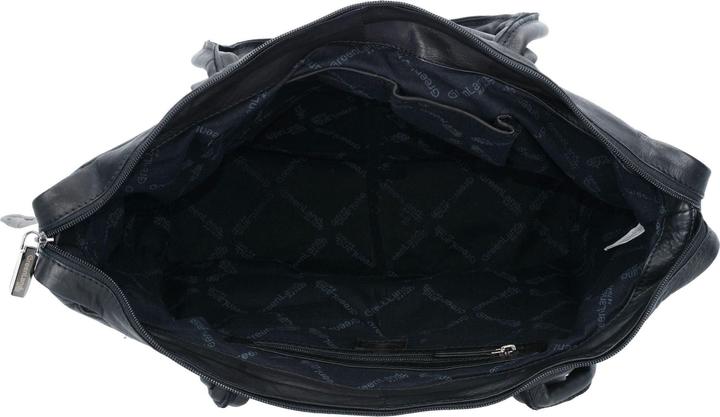 Immagine prodotto Greenland Nature Borsa Shopper in Nappa Nera in Pelle 33 cm (12 l)