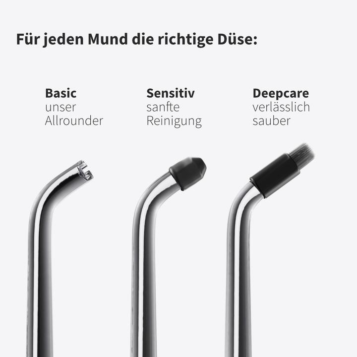 Image du produit Zahnheld Gicleurs de remplacement Basic 6x blanc (Embouts de douches buccales)