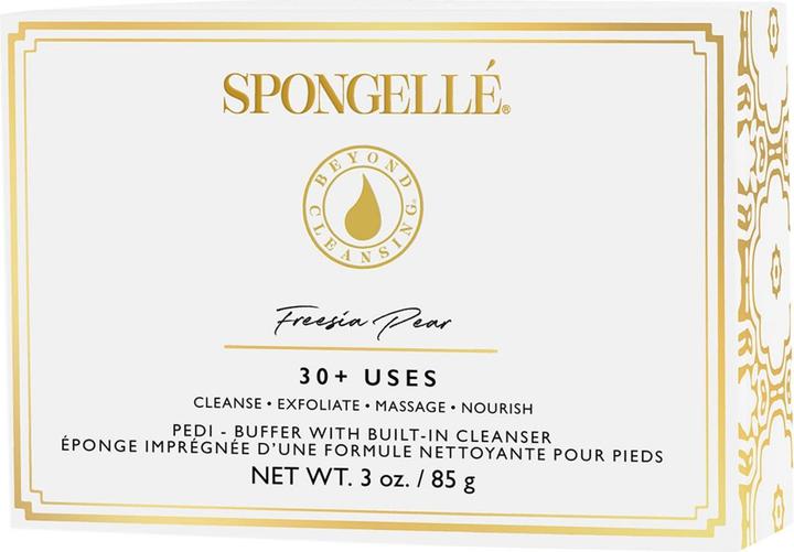 Produktbild Spongellé Pedi-Buffer - Freesia Pear (Fussbad)