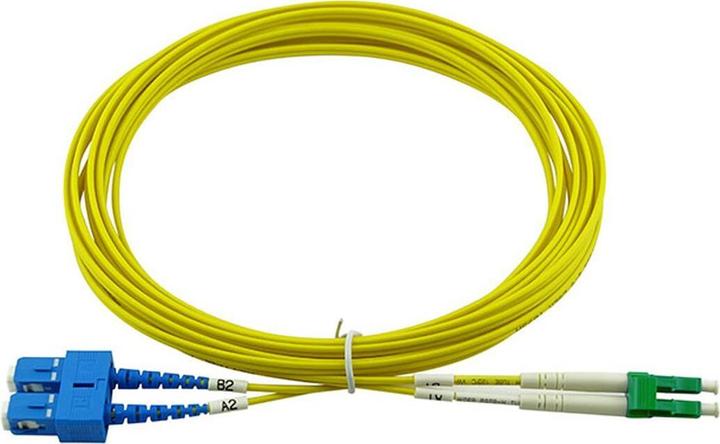 Produktbild BlueOptics Duplex LWL Patchkabel LC/APC-SC/UPC Singlemode 7.5 Meter (S/UTP, CAT6, 7.50 m)