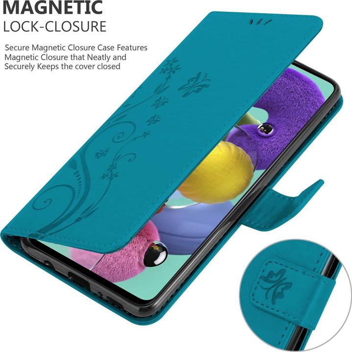 Immagine prodotto Cadorabo Copertina del libro di fiori (Samsung Galaxy A51 5G)