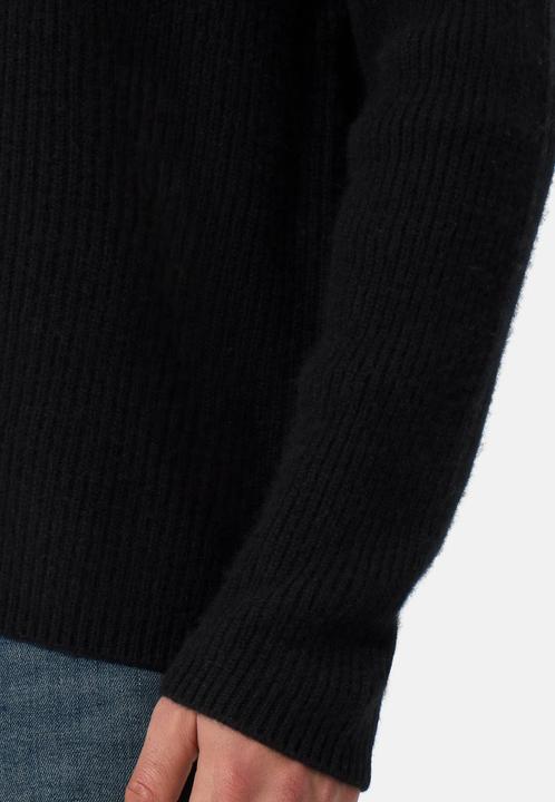 Immagine prodotto Cash-Mere Grobgestrickter Wolle Kaschmir Rundhals Pullover (M)