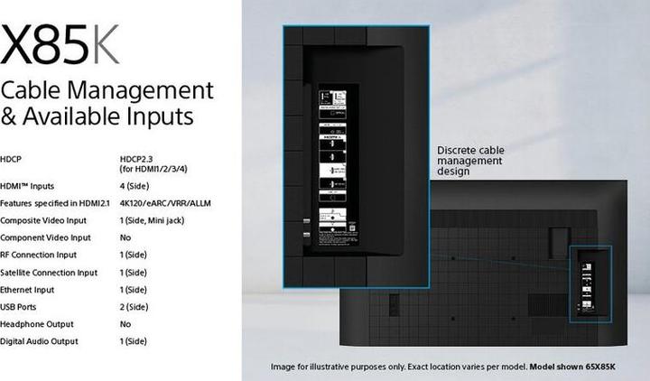 Produktbild Sony KD-43X85K (43", X85K, LCD, 4K, 2022)