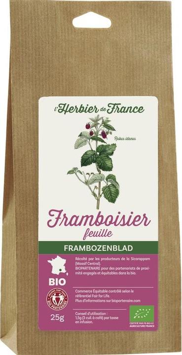 Image du produit L'Herbier de France Framboise BIO - 25g - (25 g)