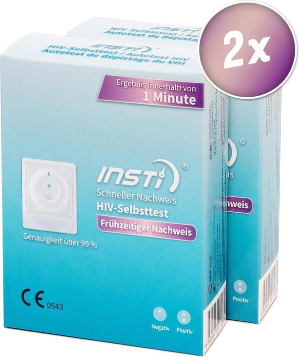 Produktbild Insti HIV-Schnelltest (2 x)