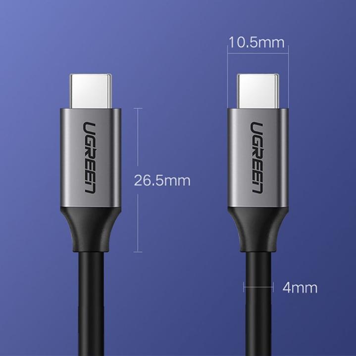 Produktbild Ugreen USB-C – USB-C (1.50 m, USB 3.1, 60 W)