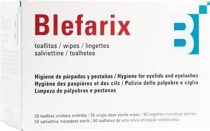 Blefarix Eyelid and Eyelash Wipes
