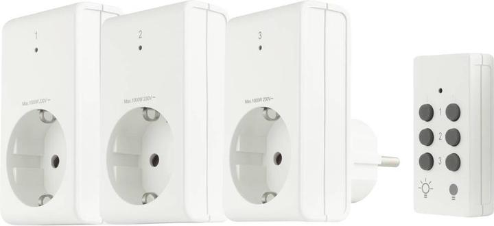 Immagine prodotto REV Set di prese radiocomandate Telecontrol 1+3 Azione