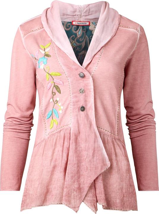 Actual product image Joe Browns Floral Embroidered Jersey Top (40)